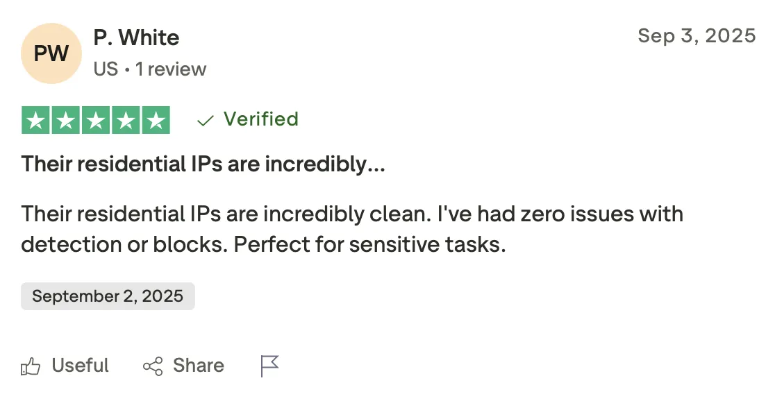 Review of ABCproxy residential IP quality for sensitive tasks