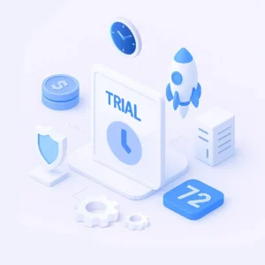 Telegram Prime free trial license illustration — 72 hour full access